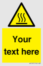 WV5187: Custom Hot Surface Sign