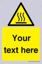 WV5187: Custom Hot Surface Sign