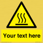 WV5187: Custom Hot Surface Sign