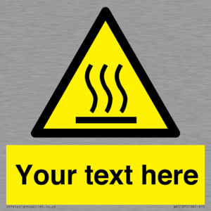 WV5187: Custom Hot Surface Sign