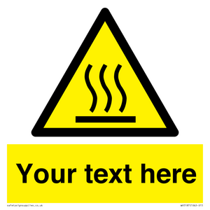 WV5187: Custom Hot Surface Sign