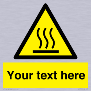 WV5187: Custom Hot Surface Sign