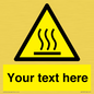 WV5187: Custom Hot Surface Sign