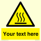 WV5187: Custom Hot Surface Sign