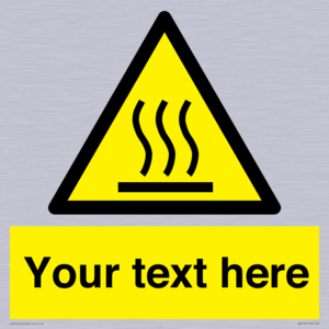 WV5187: Custom Hot Surface Sign