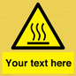 WV5187: Custom Hot Surface Sign