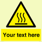 WV5187: Custom Hot Surface Sign