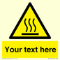 WV5187: Custom Hot Surface Sign