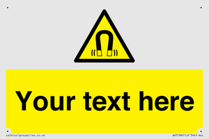 WV5188: Custom Magnetic Field Sign