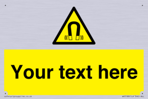 WV5188: Custom Magnetic Field Sign