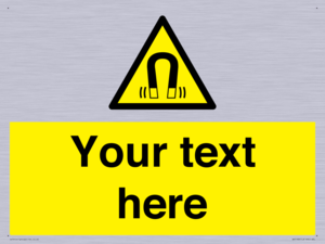 WV5188: Custom Magnetic Field Sign