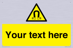 WV5188: Custom Magnetic Field Sign