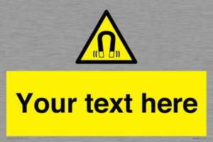 WV5188: Custom Magnetic Field Sign