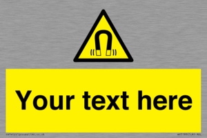 WV5188: Custom Magnetic Field Sign