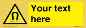 WV5188: Custom Magnetic Field Sign