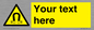 WV5188: Custom Magnetic Field Sign
