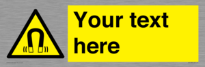 WV5188: Custom Magnetic Field Sign