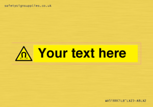 WV5188: Custom Magnetic Field Sign