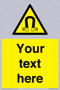 WV5188: Custom Magnetic Field Sign