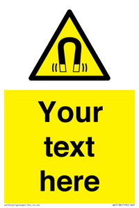 WV5188: Custom Magnetic Field Sign