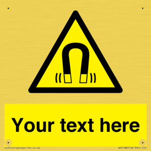 WV5188: Custom Magnetic Field Sign