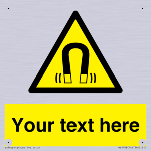 WV5188: Custom Magnetic Field Sign