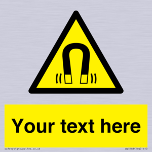 WV5188: Custom Magnetic Field Sign