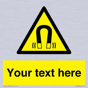 WV5188: Custom Magnetic Field Sign