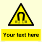 WV5188: Custom Magnetic Field Sign