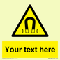 WV5188: Custom Magnetic Field Sign