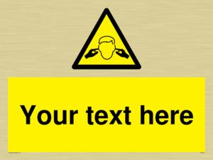 WV5189: Custom Noise Hazard Sign