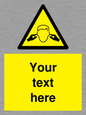 WV5189: Custom Noise Hazard Sign