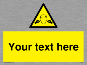 WV5189: Custom Noise Hazard Sign