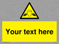 WV5189: Custom Noise Hazard Sign