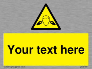 WV5189: Custom Noise Hazard Sign