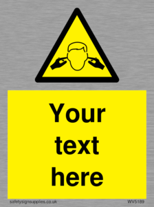 WV5189: Custom Noise Hazard Sign