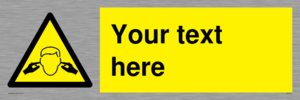 WV5189: Custom Noise Hazard Sign