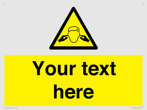 WV5189: Custom Noise Hazard Sign