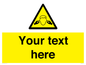 WV5189: Custom Noise Hazard Sign