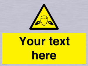 WV5189: Custom Noise Hazard Sign