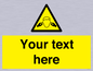 WV5189: Custom Noise Hazard Sign