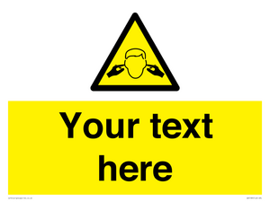 WV5189: Custom Noise Hazard Sign