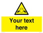 WV5189: Custom Noise Hazard Sign