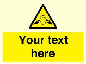 WV5189: Custom Noise Hazard Sign