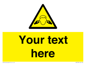 WV5189: Custom Noise Hazard Sign