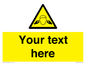WV5189: Custom Noise Hazard Sign