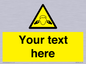 WV5189: Custom Noise Hazard Sign