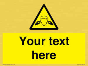 WV5189: Custom Noise Hazard Sign