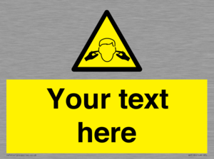 WV5189: Custom Noise Hazard Sign