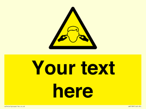 WV5189: Custom Noise Hazard Sign